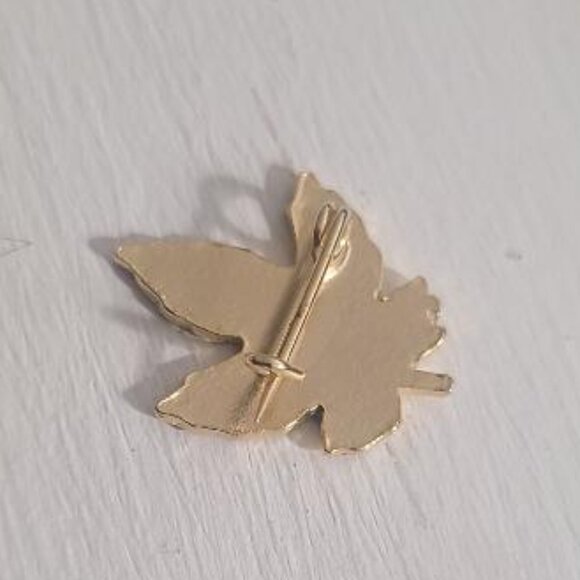 🇨🇦 Niagara Falls Ontario Canada Vintage Lapel Pin - Canadian Maple Leaf - Picture 3 of 4